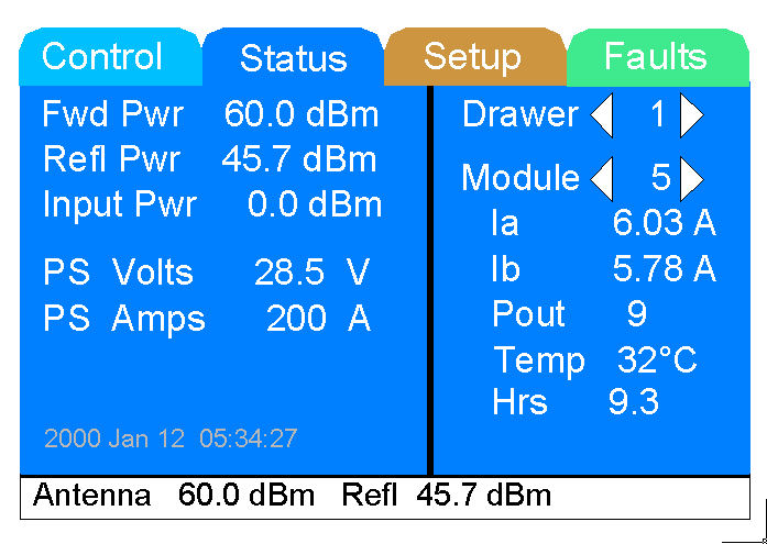 Status Pane